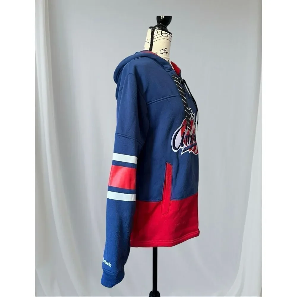 Rare Reebok Face Off Collections USA Americans Hockey Jersey Heavyweight Men's S